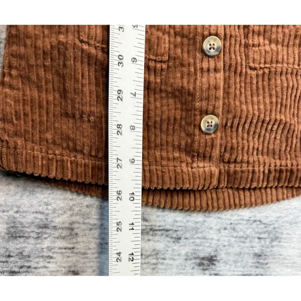 Wonder Nation Girls 3T Brown Corduroy Button Front Mini‎ Skirt Elastic Waist